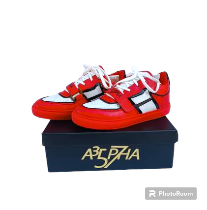AAHLPHA Fire Red Strap Low