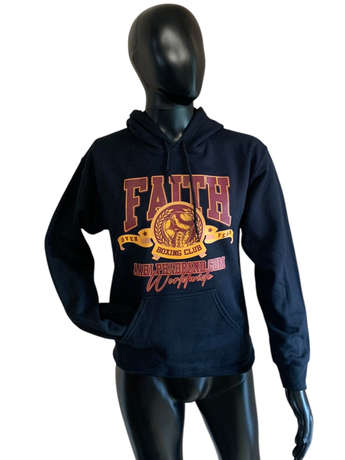 Faith Over Fear Boxing Club Hoodie