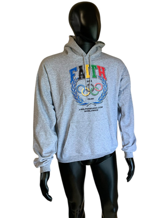 Faith Over Fear Rings Hoodie