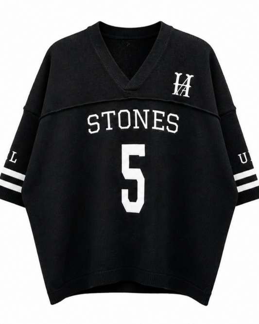 5 Stones David short sleeve Jersey Sweater